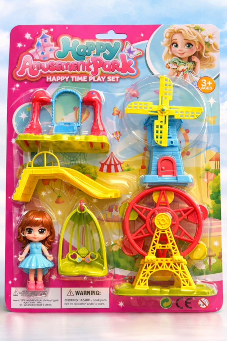 🎡💖 مجموعة ألعاب مدينة الملاهي للأطفال 💖🎡