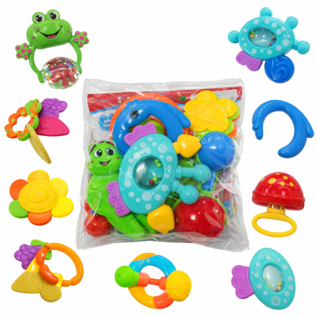 🎉 مجموعة خراخيش أطفال ملونة 🎉