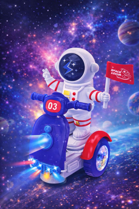 🚀✨ لعبة الدراجة الفضائية للأطفال ✨🚀