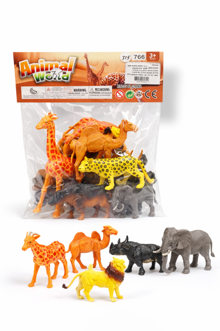 🦁 مجموعة حيوانات الغابة – Animal World 🦒