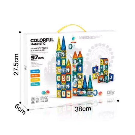 ليجو مغناطيس 97 قطعة 🧲