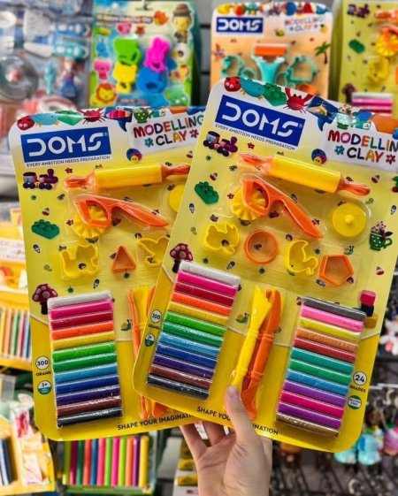 ملتينة Doms الاصلية 24 لون مع أشكال