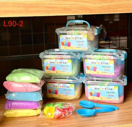 ملتينة سحرية بعلبة مع اشكال