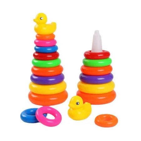 لعبة الحلقات الملونة (هرم الذكاء) 🌈