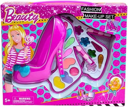 مكياج أطفال علبة على شكل كعب 👠