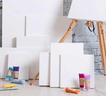 ️ لوحات كانفس جاهزة للرسم ✨