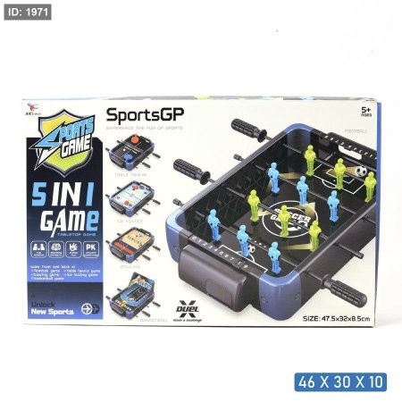 لعبة الطاولة الرياضية 5×1 متعددة الألعاب ❤️