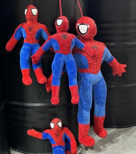 مجسم سبايدر مان 25 سم قطن اسفنج