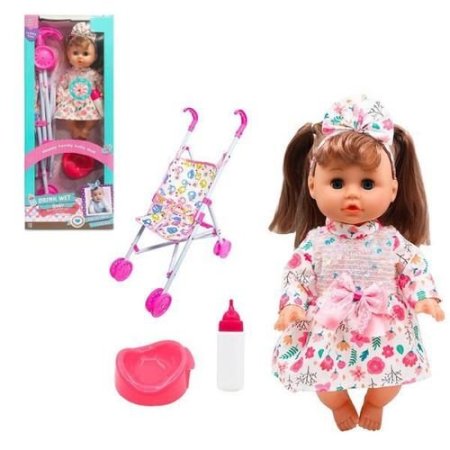 ✨ لعبة بيبي الأطفال مع عربة كاملة – تجربة لعب ممتعة! ✨🌸