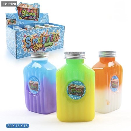 سلايم متدرج اللون وبالوان زاهية