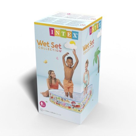 مسبح الأطفال بدون نفخ من Intex