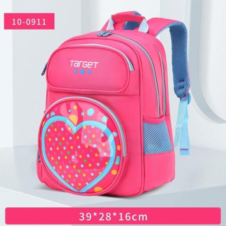 🎒 شنط Target الأصلية تصميم قلب لون زهري  💖