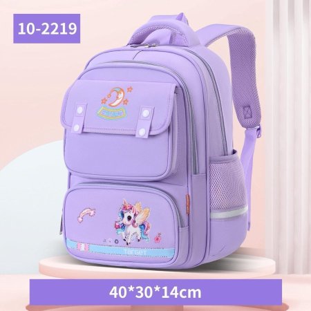 حقيبة تارجت المدرسية بتصميم  يونيكورن السحرية المحبوبة  باللون النهدي 💜