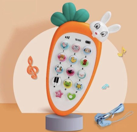 🥕🎶 موبايل الجزر للأطفال – صوت وضحك وتسالي! 🎶🥕