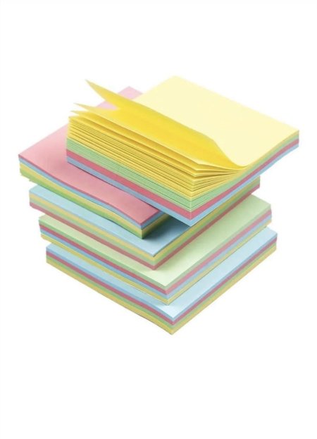 اورق نوت ملاحظات ملونة مع حافة لاصقة - ستيك نوت - Sticky note