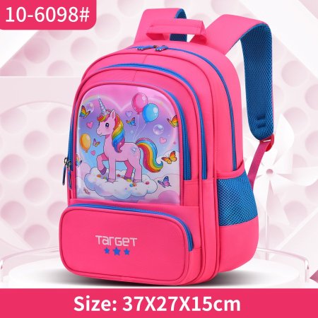 حقيبة مدرسية  Target Fantasy للأطفال موديل 10-6098 تصميم يونيكورن 🩷