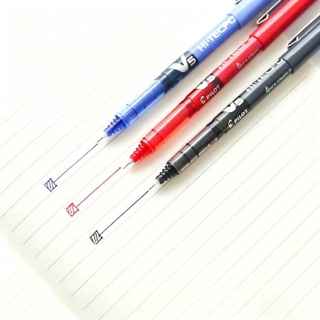 قلم حبر سائل أزرق بايلوت pilot TEC V5