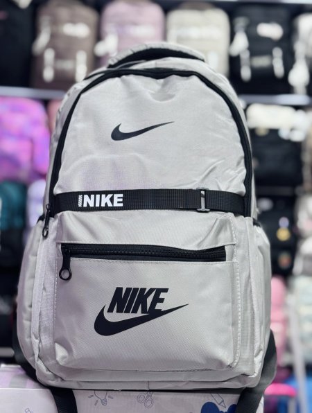 شنطة ثانوي نايك Nike للجنسين ظهر طبي لون سكني فاتح